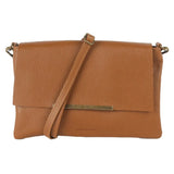 MAISON FANLI - Leather Cross Body Bag Caramel