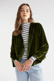 SUURI JACKET MOSS GREEN