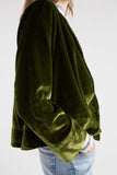 SUURI JACKET MOSS GREEN