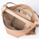 Bella Light Tan 2-in-1 Convertible Backpack Tote