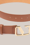 Victoria Tan Smooth Leather Belt