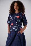 Galaxy Blouse Navy