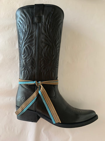 Art Cowboy Boot Black