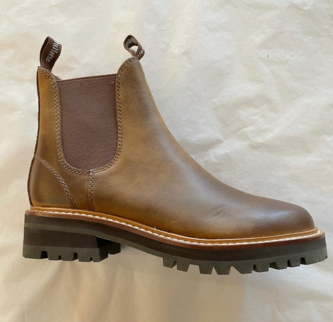 Femi Crazyhorse Leather Chelsea Boots