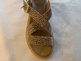 Leopard sandal