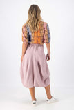 Milwalkee Del Arte Skirt Baby Pink In Demarsk Linen