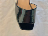 hazel black/nude patent