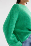 AGNA LUNA SWEATER ELECTRIC GREEN