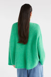 AGNA LUNA SWEATER ELECTRIC GREEN