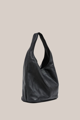 Scarlett Black Leather Hobo