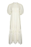 helm dress - cream broderie