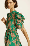 opus dress - k'gari palm green