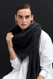 SPIKKEL SCARF Charcoal