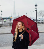 Burgundy folding micro-umbrella – GERMAIN